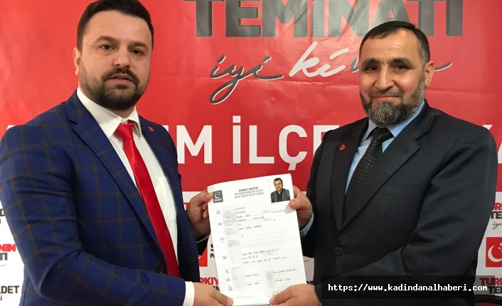Serdar Şen, Atakum Belediye Başkan Aday Adaylığı Başvurusunda Bulundu