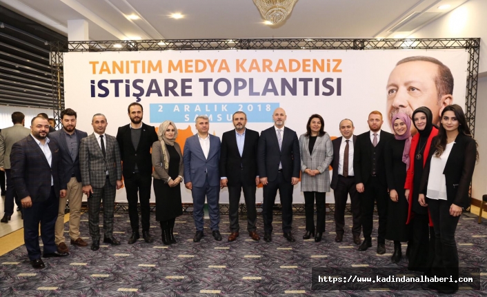 Ak Parti Tanıtım Ve Medya Karadeniz Bölgesi İstişare Toplantısı Samsun'da Yapıldı