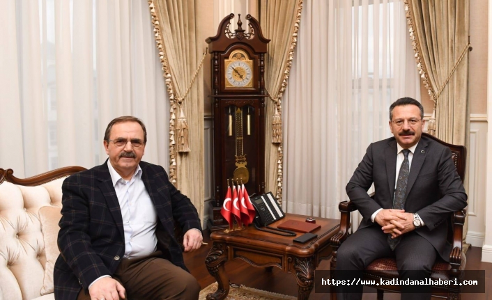 Başkan Şahin'den Vali Aksoy'a ziyaret 'Samsun'un sevdalısıyız'