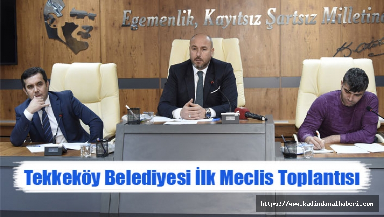 Tekkeköy Belediyesi Yeni Yılın İlk Belediye Meclis Toplantısı Gerçekleştirildi