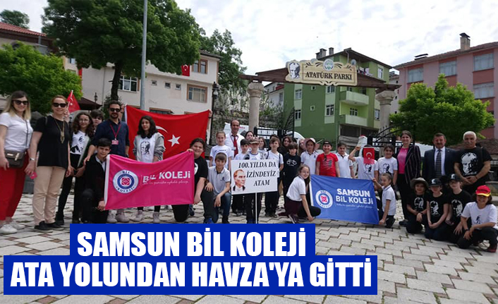 Samsun Bil Koleji Öğrencileri Kurtuluş Yolundan Havza'ya Gittiler