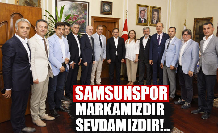 Samsunspor Yönetimi'nden Başkan Mustafa Demir'e Teşekkür