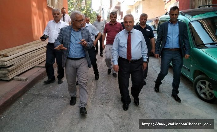 Başkan Demirtaş Asfalt Çalışmalarını Yerinde İnceledi