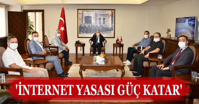 Samsun 19 Mayıs Gazeteciler Cemiyeti'nden Vali Zülkif Dağlı'ya ziyaret
