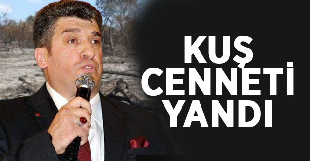 KUŞ CENNETİ YANDI