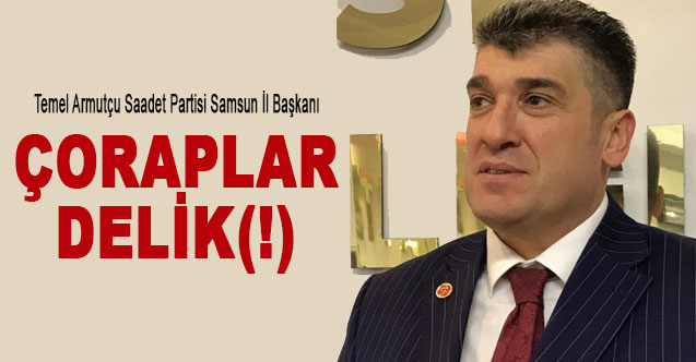 ÇORAPLAR DELİK(!)