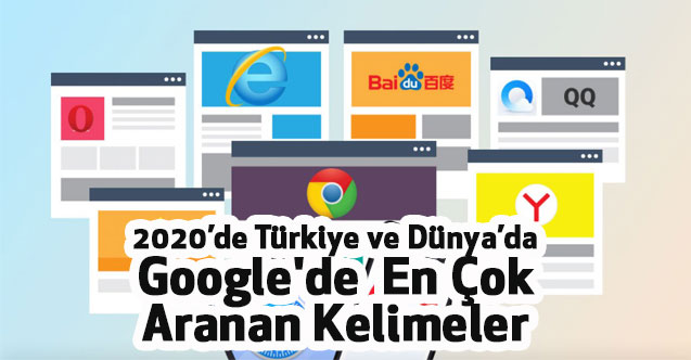 2020 de turkiye ve dunya da google de