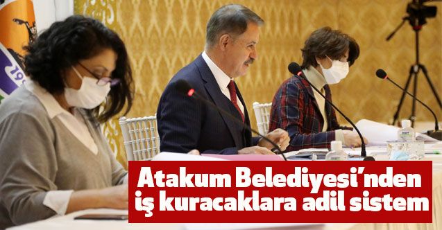 Atakum Belediyesi’nden iş kuracaklara adil sistem