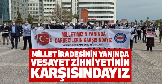 MİLLET İRADESİNİN YANINDA, VESAYET ZİHNİYETİNİN KARŞISINDAYIZ