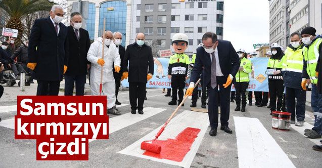 Samsun kırmızıyı çizdi