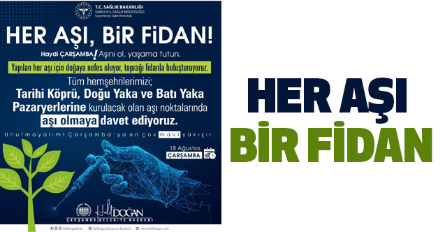 Her Aşı Bir Fidan