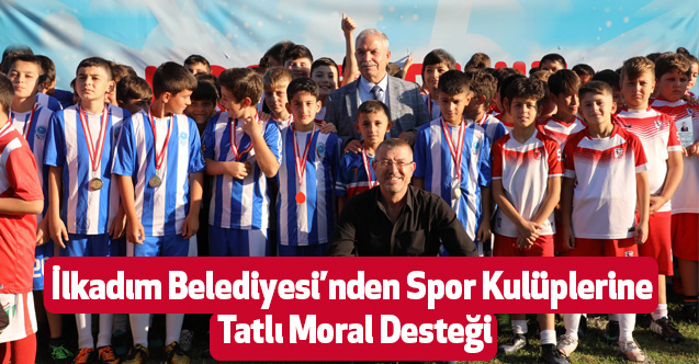 İlkadım Belediyesi’nden Spor Kulüplerine Tatlı Moral Desteği