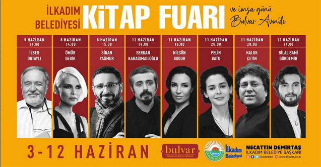 İlkadım’da Kitap Fuarı 10 Gün Boyunca Kapıları Açık Tutacak