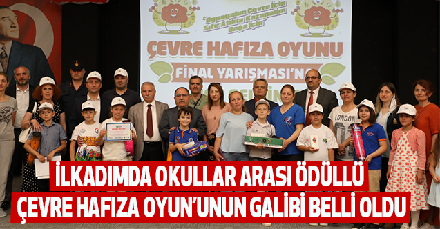 İlkadımda Okullar Arası Ödüllü Çevre Hafıza Oyun’unun Galibi Belli Oldu
