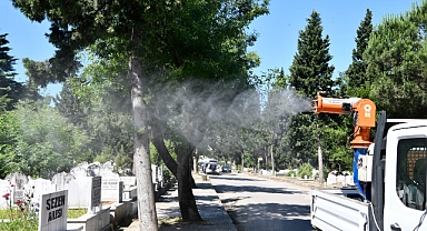 Büyükşehir’den mezarlıklarda titiz hazırlık