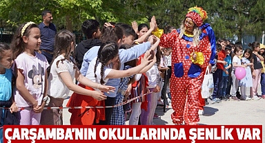 Çarşamba’nın Okullarında Şenlik Var
