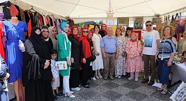Başkan Demirtaş Kursiyerlerimizin Göz Nuru ürünlerini Halkımızın Beğenisine Sunuyoruz