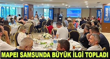 MAPEI Samsunda Büyük İlgi Topladı