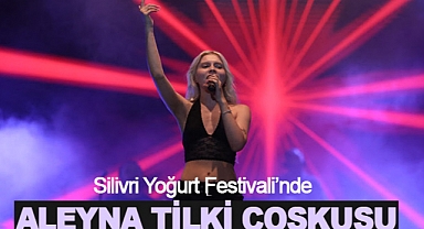Silivri Yoğurt Festivali'nde Aleyna Tilki Coşkusu