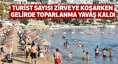 Turist Sayısı Zirveye Koşarken Gelirde Toparlanma Yavaş Kaldı