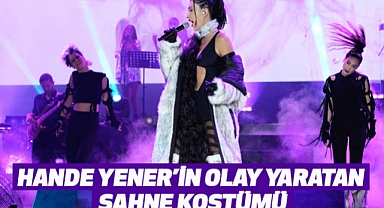 Hande Yener’den Olay Yaratan Sahne Kostümü