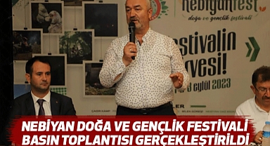 Nebiyan Doğa ve Gençlik Festivali Basın Toplantısı Gerçekleştirildi