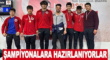 Şampiyonalara Hazırlanıyorlar’