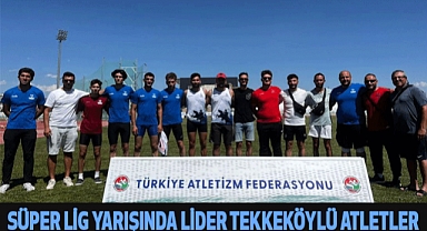 Süper Lig yarışında lider Tekkeköylü atletler