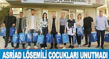 ASRİAD Lösemili Çocukları Unutmadı