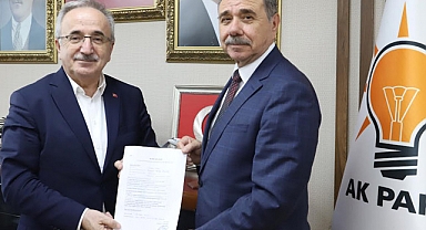 Coşkun Öncel, Büyükşehir A. Adayı başvurusunu yaptı