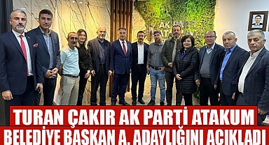 Turan Çakır AK Parti Atakum Belediye Başkan A. Adaylığını Açıkladı