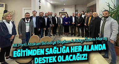 Eğitimden Sağlığa Her Alanda Destek Olacağız!