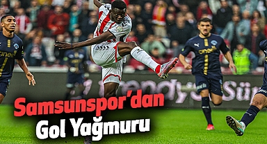 Samsunspor’dan Gol Yağmuru