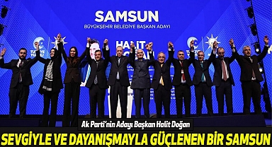 Ak Parti’nin Adayı Başkan Halit Doğan