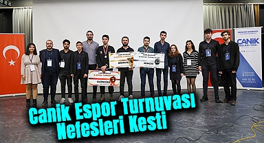 Canik Espor Turnuvası Nefesleri Kesti