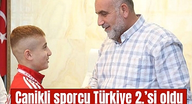 Canikli Sporcu Türkiye 2.’si oldu