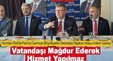 Adem Güney: Vatandaşı Mağdur Ederek Hizmet Yapılmaz