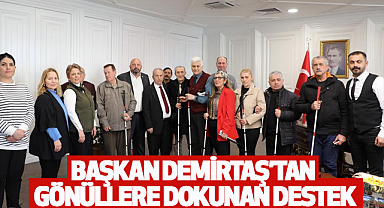 Başkan Demirtaş'tan Gönüllere Dokunan Destek