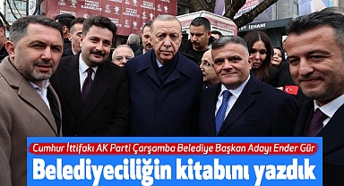 Ender Gür:Belediyeciliğin kitabını yazdık
