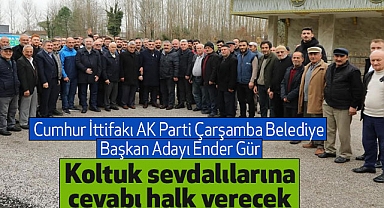 Ender Gür: Koltuk sevdalılarına cevabı halk verecek