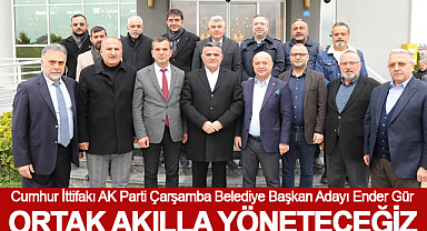 Ender Gür: Ortak akılla yöneteceğiz