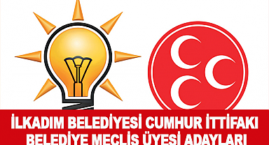 İlkadım Belediyesi Cumhur İttifakı Belediye Meclis Üyesi adayları Belli oldu