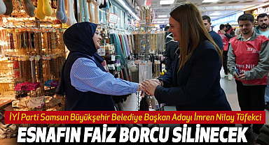İmren Nilay Tüfekci: Esnafın Faiz Borcu Silinecek