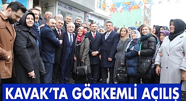 Kavak'ta görkemli açılış