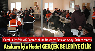 Özlem Maraş: Atakum İçin Hedef GERÇEK BELEDİYECİLİK