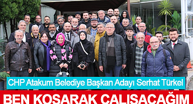 CHP Atakum Belediye Başkan Adayı Serhat Türkel: Ben koşarak çalışacağım