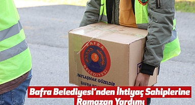 Bafra Belediyesi’nden İhtiyaç Sahiplerine Ramazan Yardımı
