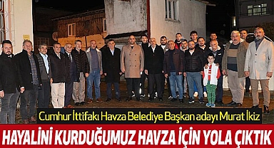 Murat İkiz: Yıllardır Hayalini Kurduğumuz Havza İçin Yola Çıktık
