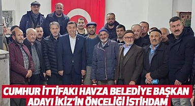 Cumhur İttifakı Havza Belediye Başkan Adayı İkiz’in önceliği istihdam