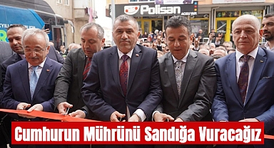 Cumhurun Mührünü Sandığa Vuracağız